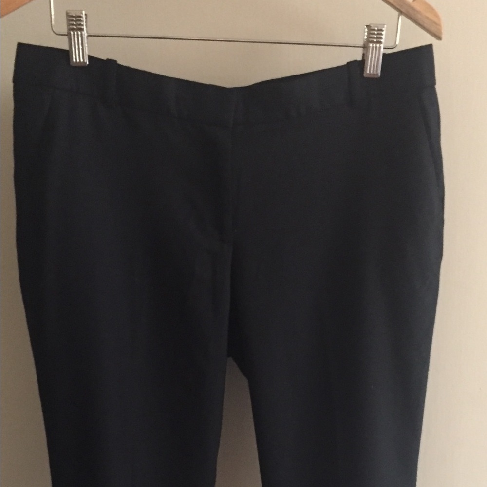 Black J. Crew wool pants size 8 (Cafe Capri)